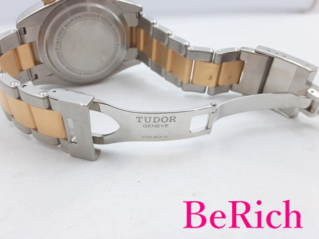 美品 チューダー TUDOR ヘリテージ ブラック ベイ クロノ S&G 自動巻き メンズ 腕時計 デイト 79363N ブラック 黒 文字盤 K18 YG SS ブレス オートマ AT アナログ ウォッチ チュードル BLACK BAY 【中古】【送料無料】 bt2875