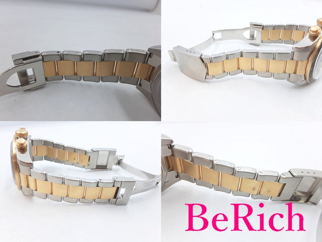美品 チューダー TUDOR ヘリテージ ブラック ベイ クロノ S&G 自動巻き メンズ 腕時計 デイト 79363N ブラック 黒 文字盤 K18 YG SS ブレス オートマ AT アナログ ウォッチ チュードル BLACK BAY 【中古】【送料無料】 bt2875