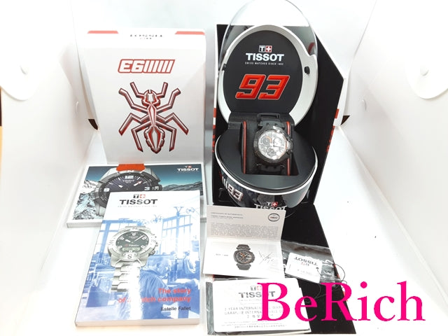 美品 ティソ TISSOT Tレース 2018 クロノグラフ メンズ 腕時計 デイト T115.417.37.061.05 黒 ブラック 文字盤 SS ラバー ブレス アナログ クォーツ QZ ウォッチ T-RACE 【中古】【送料無料】bt2876
