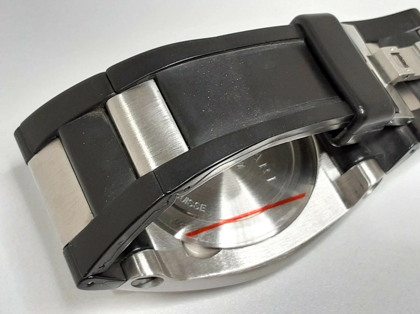 OH 仕上げ 済 ブルガリ BVLGARI エルゴン EG40S 自動巻き メンズ 腕時計 デイト カーボン ブラック 黒 SS ラバー ブレス アナログ オートマ AT ウォッチ 樹脂 Ergon 【中古】【送料無料】 bt3098