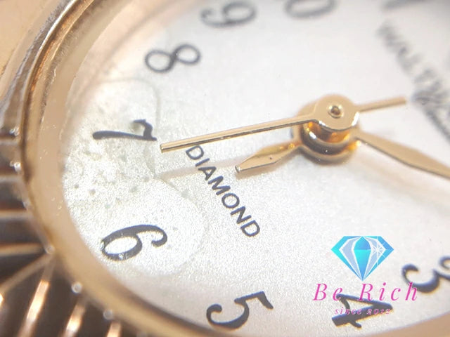 ウォルサム WALTHAM レディース 腕時計 PC21A2-377 1P ダイヤモンド 白 ホワイト ゴールド SS GP アナログ クオーツ QZ ウォッチ 【中古】【送料無料】 bt3328