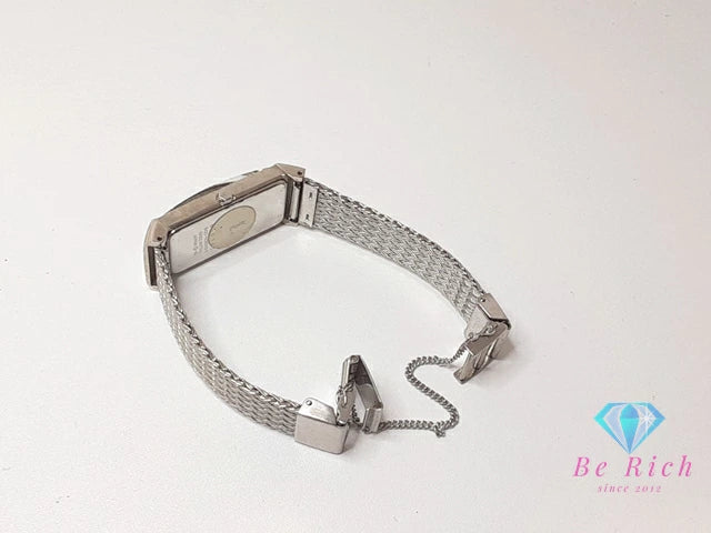 イヴ サンローラン YVES SAINT LAURENT レディース 腕時計 5421-H05569Y 黒 ブラック シルバー SS ブレス YSL ロゴ アナログ クォーツ QZ ウォッチ 【中古】【送料無料】 bt3336