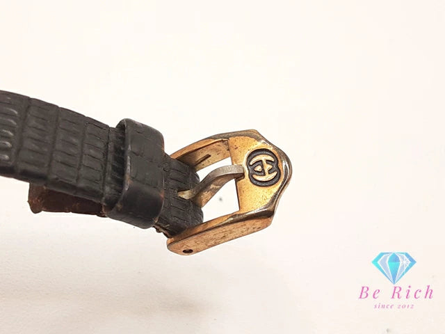 グッチ GUCCI レディース 腕時計 シェリー ウェブ ゴールド 黒 ブラック SS レザー アナログ クォーツ QZ ヴィンテージ アンティーク オールド 【中古】 bt3384