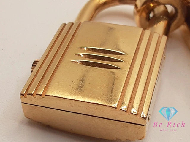 エルメス HERMES Kelly ケリー ウォッチ レディース 腕時計 KE1.201 赤 レッド ゴールド SS GP レザー ブレス ロゴ アナログ クォーツ QZ ウォッチ 【中古】【送料無料】 bt3400