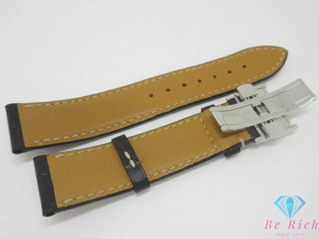 ロンジン LONGINES フラッグシップ ヘリテージ メンズ 腕時計 デイト L4.795.4.78.2 アイボリー ブラック 黒 SS レザー ブレス アナログ QZ クォーツ ウォッチ Flagship 【中古】【送料無料】 bt3527