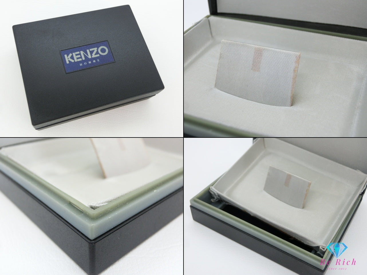 ケンゾー KENZO ネクタイピン タイクリップ ワニロ式 シルバー メッキ ロゴ タイピン ビジネス スーツ 小物 【中古】【送料無料】 h1217