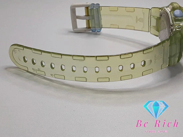 カシオ CASIO BabyG パピー シリーズ レディース 腕時計 BG-169PP 緑 グリーン 樹脂 デジタル クォーツ QZ ウォッチ G-SHOCK ベビージー【中古】【送料無料】ht4309