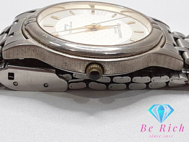 ニコラ バレンチノ NICOLA VAENTINO メンズ 腕時計 NGV-602 ゴールド シルバー SS ブレス アナログ クォーツ QZ ウォッチ 【中古】【送料無料】 ht4354