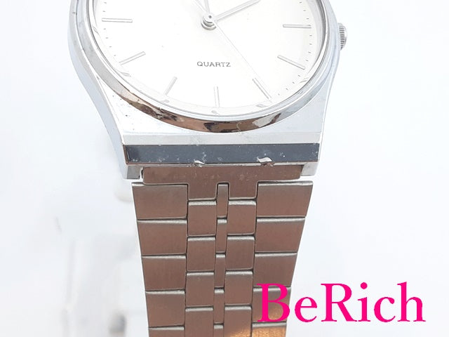 カシオ CASIO メンズ 腕時計 MQ336 白 ホワイト 文字盤 SS ブレス アナログ クォーツ QZ ウォッチ【中古】【送料無料】 ht4400