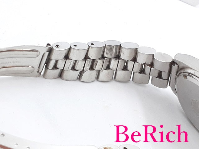 セイコー SEIKO シルバーウェーブ メンズ 腕時計 デイデイト 8229-8000 白 シルバー 文字盤 SS ブレス クォーツ QZ ウォッチ 【中古】【送料無料】 ht4415