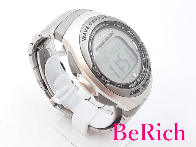 カシオ CASIO メンズ 腕時計 ウェーブ セプター WV-5011 デジタル グレー 文字盤 SS クォーツ QZ ウォッチ WAVE CEPTOR 【中古】【送料無料】 ht4506