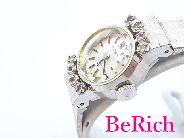 セイコー SEIKO 手巻き レディース 腕時計 10-0090 シルバー 文字盤 SS ブレス ヴィンテージ アンティーク アナログ ウォッチ 【中古】【送料無料】 ht4538