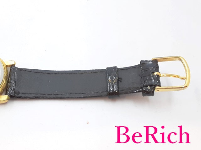 デシレ Desiree メンズ 腕時計 ホワイトシェル 文字盤 SS レザー ブレス アナログ クォーツ QZ ウォッチ 【中古】【送料無料】 ht4568