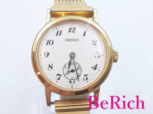 セイコー SEIKO 手巻き レディース 腕時計 5328-0030 白 ホワイト 文字 ...