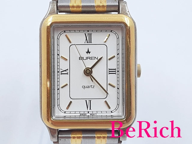 ビューレン BUREN レディース 腕時計 YE5050-40 白 ホワイト 文字盤 SS GP ブレス アナログ クォーツ QZ ウォッチ – Be  Rich公式オンラインストア