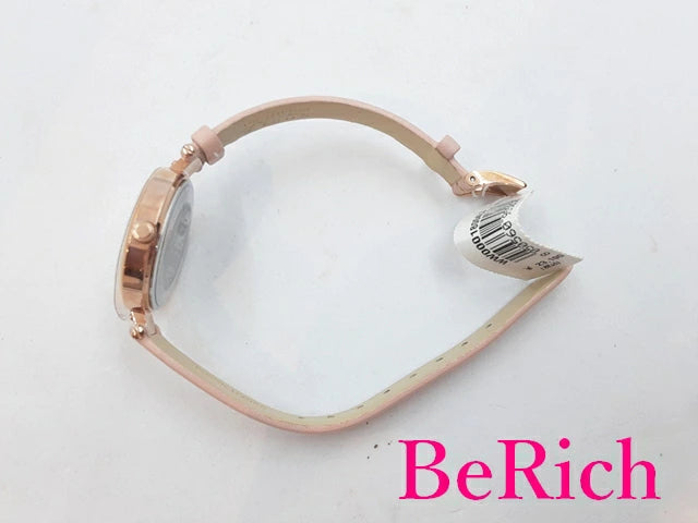 フルラ FURLA ニュー ピン 32mm レディース 腕時計 WW00018004L3 ローズ ピンク ゴールド 文字盤 SS レザー ブレス アナログ クォーツ QZ ウォッチ NEW PIN 【中古】【送料無料】 ht4669