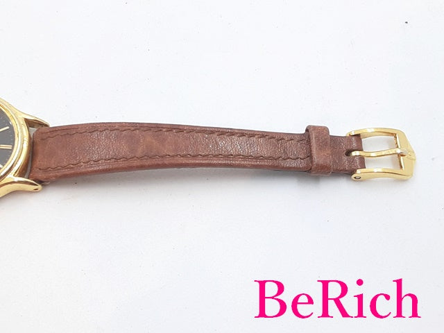 レイヤード RAYARD レディース 腕時計 RY86 ラウンド 黒 ブラック 文字盤 SS レザー ブレス クォーツ QZ ウォッチ 【中古】【送料無料】 ht4825