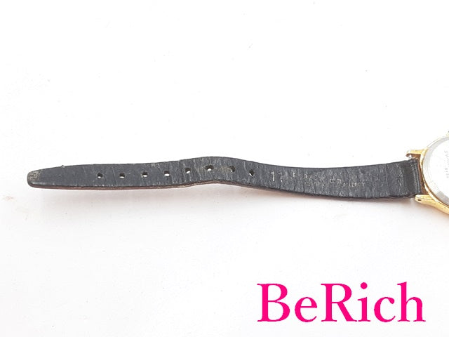 レイヤード RAYARD レディース 腕時計 RY86 ラウンド 黒 ブラック 文字盤 SS レザー ブレス クォーツ QZ ウォッチ 【中古】【送料無料】 ht4825