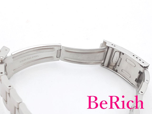 エルジン ELGIN 自動巻き メンズ 腕時計 FK-9795 白 ホワイト 文字盤 SS ブレス アナログ オートマ AT ウォッチ 【中古】【送料無料】 ht4830