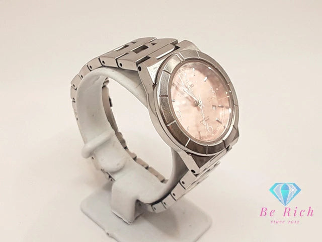 セイコー SEIKO ルキア パーペチュアル カレンダー レディース 腕時計 デイト 4F32-0130 ピンク シルバー SS ブレス アナログ クォーツ QZ ウォッチ LUKIA 【中古】【送料無料】ht4838