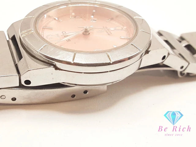 セイコー SEIKO ルキア パーペチュアル カレンダー レディース 腕時計 デイト 4F32-0130 ピンク シルバー SS ブレス アナログ クォーツ QZ ウォッチ LUKIA 【中古】【送料無料】ht4838