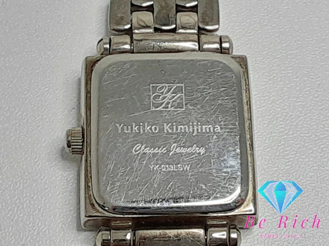 ユキコキミジマ Yukiko Kimijima レディース 腕時計 YK-013LSW スクエア シルバー SS ブレス アナログ クォーツ QZ ウォッチ 【中古】【送料無料】 ht4955