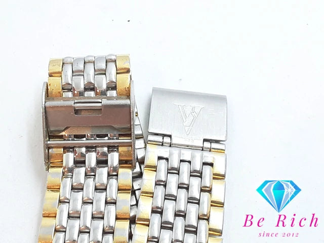 ニコラ バレンチノ nicola valentino メンズ 腕時計 NVG-805 ゴールド 文字盤 GP ( メッキ ) ブレス ロゴ アナログ クォーツ QZ ウォッチ 【中古】【送料無料】 ht5015