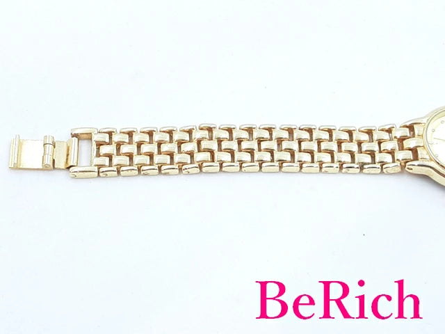 ヴァンガード Vanguard ll レディース 腕時計 ゴールド 文字盤 SS GP ブレス アナログ クォーツ QZ ウォッチ 【中古】【送料無料】 ht5023