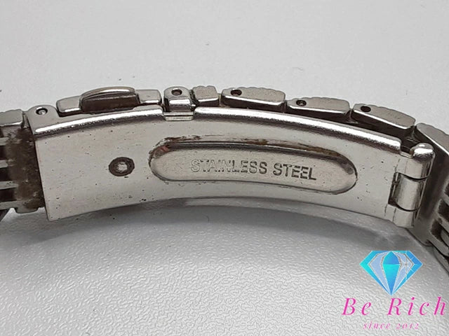 フレグラ Fragra レディース 腕時計 FR040L アイボリー シルバー SS ラインストーン アナログ クォーツ QZ ウォッチ 【中古】【送料無料】 ht5095