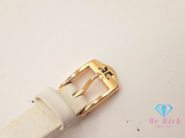 クレージュ Courrèges チェンジ ベルト レディース 腕時計 白 ホワイト マルチ SS レザー ブレス アナログ クォーツ QZ ウォッチ 替え 【中古】【送料無料】 ht5413