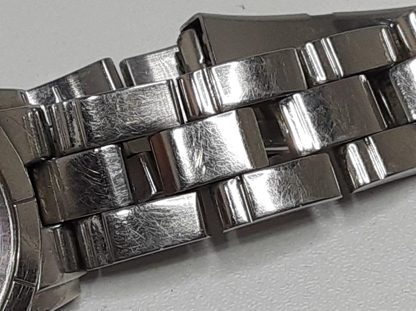 シチズン CITIZEN ウィッカ Wicca レディース 腕時計 6329-S004942 紫 パープル シルバー SS ブレス アナログ クォーツ QZ ウォッチ 【中古】【送料無料】 ht5441