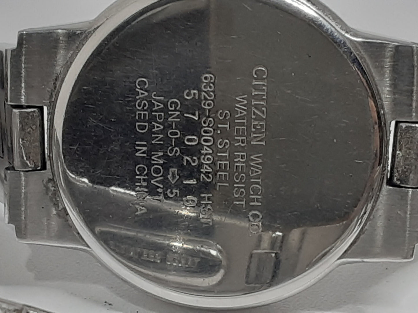 シチズン CITIZEN ウィッカ Wicca レディース 腕時計 6329-S004942 紫 パープル シルバー SS ブレス アナログ クォーツ QZ ウォッチ 【中古】【送料無料】 ht5441