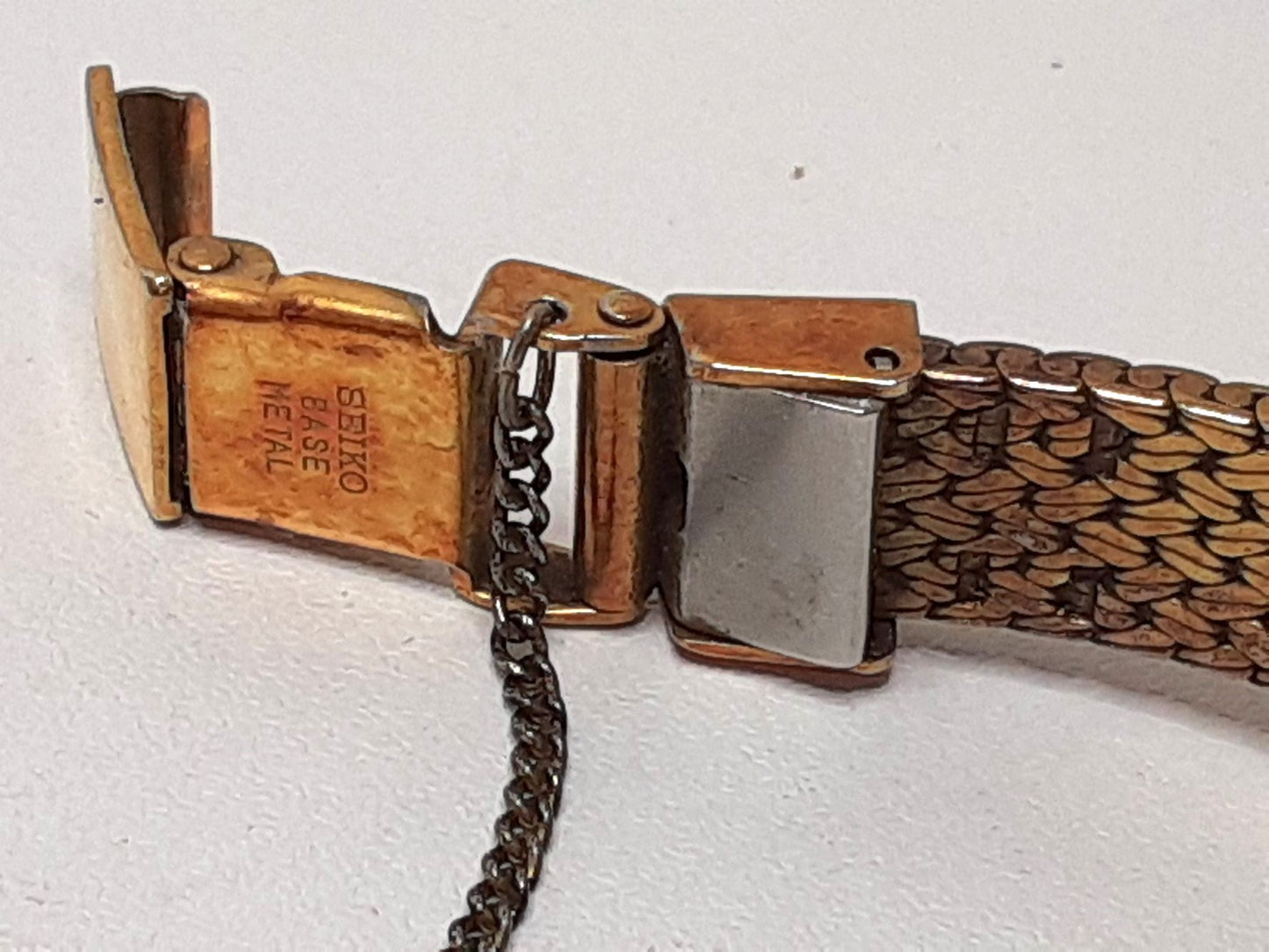 セイコー SEIKO レディース 腕時計 2P21-0B70 ゴールド SS GP 一体 ブレス アナログ クォーツ QZ ウォッチ 【中古】【送料無料】 ht5450