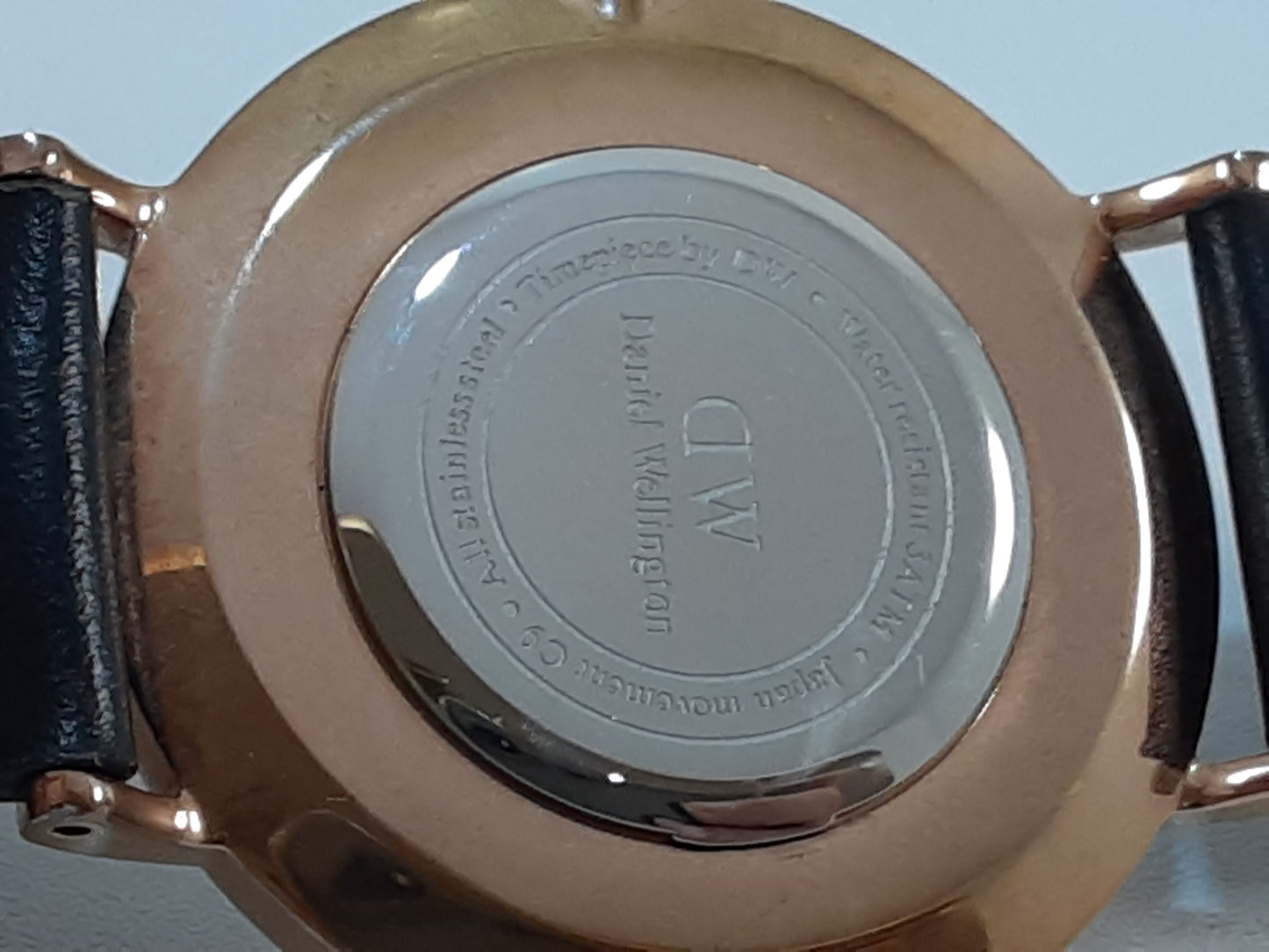 ダニエル ウェリントン Daniel Wellington クラシック シェフィールド 腕時計 DW00100139 白 ホワイト 黒 ブラック SS レザー アナログ クォーツ QZ ウォッチ DW CLASSIC SHEFFIELD BLACK 【中古】【送料無料】 ht5463