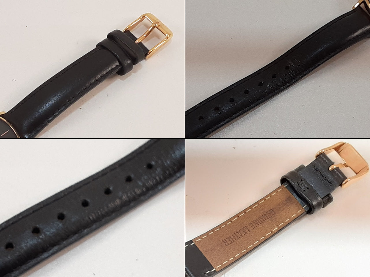 ダニエル ウェリントン Daniel Wellington クラシック ペティート シェフィールド 32MM レディース 腕時計 DW00100168 黒 ブラック SS レザー アナログ クォーツ QZ ウォッチ DW CLASSIC SHEFFIELD Petite BLACK 【中古】【送料無料】 ht5464