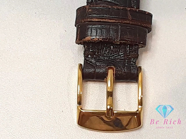 セイコー SEIKO メンズ 腕時計 5P31-5D8A スクエア ゴールド ブラウン 茶 SS レザー ブレス アナログ クォーツ QZ ウォッチ 【中古】【送料無料】 ht5562