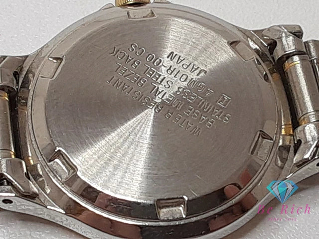 エトワス ETWAS レディース 腕時計 4GMO1R-00 シルバー ゴールド SS GP ブレス アナログ クォーツ QZ ウォッチ 【中古】【送料無料】 ht5571