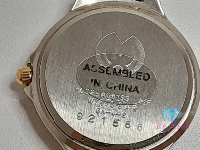 ミラショーン mira schon レディース 腕時計 1032-A051032-A05133 黒 ブラック シルバー ゴールド SS GP ブレス アナログ クォーツ QZ ウォッチ 【中古】【送料無料】 ht5710