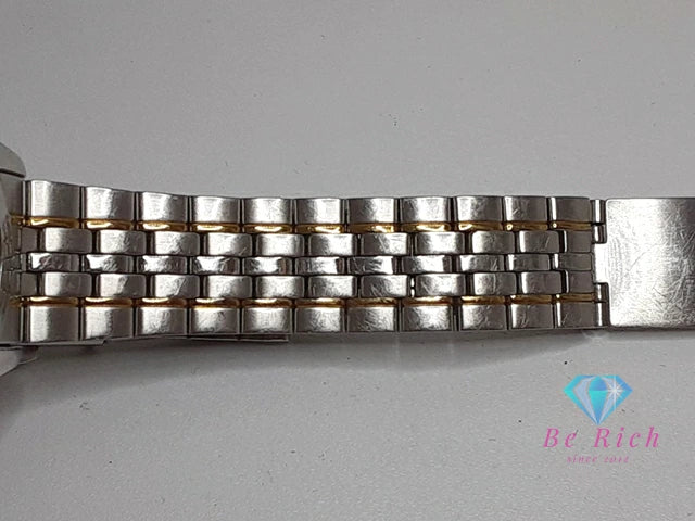 シチズン CITIZEN レグノ ソーラー メンズ 腕時計 デイデイト E101-K005299 ゴールド シルバー SS GP ブレス アナログ クォーツ QZ ウォッチ REGUNO 【中古】【送料無料】 ht5722