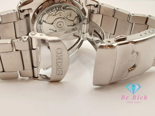 セイコー SEIKO 5 4R36-15E0 自動巻き メンズ 腕時計 デイデイト シルバー SS ブレス AT オートマ ウォッチ ファイブ Five 【中古】【送料無料】 ht5926