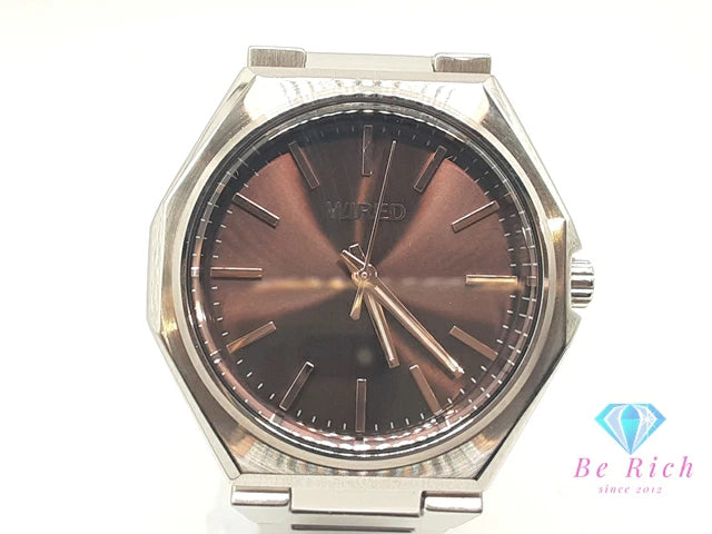 セイコー SEIKO WIRED ワイアード メンズ 腕時計 UJ21-KYH0 茶 ブラウン シルバー ブレス アナログ クォーツ QZ ウォッチ 【中古】【送料無料】 ht5928