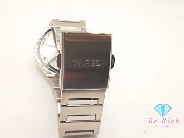 セイコー SEIKO WIRED ワイアード メンズ 腕時計 UJ21-KYH0 茶 ブラウン シルバー ブレス アナログ クォーツ QZ ウォッチ 【中古】【送料無料】 ht5928