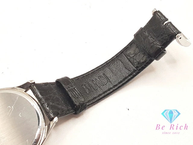 セイコー SEIKO Dolce ドルチェ メンズ 腕時計 8J41-0AS0 ホワイト シルバー ブラック 黒 SS レザー ブレス アナログ クォーツ QZ ウォッチ 【中古】【送料無料】 ht5938