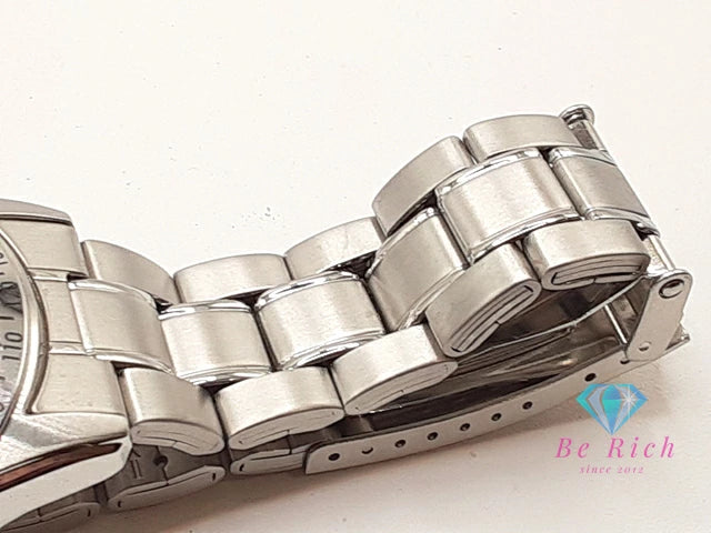 セイコー SEIKO クロノグラフ デイト メンズ 腕時計 7T92-0DW0 赤 レッド シルバー SS ブレス アナログ クォーツ QZ ウォッチ 【中古】【送料無料】 ht5939