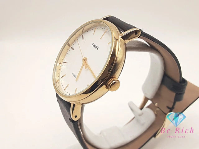 タイメックス TIMEX INDIGLO ウィークエンダー フェア フィールド メンズ 腕時計 TW2P91900 白 ホワイト 黒 ブラック SS ブレス アナログ クォーツ QZ ウォッチ インディグロ ナイト ライト 【中古】【送料無料】 ht5943