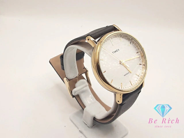 タイメックス TIMEX INDIGLO ウィークエンダー フェア フィールド メンズ 腕時計 TW2P91900 白 ホワイト 黒 ブラック SS ブレス アナログ クォーツ QZ ウォッチ インディグロ ナイト ライト 【中古】【送料無料】 ht5943