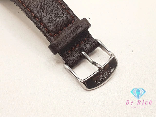 タイメックス TIMEX INDIGLO ウィークエンダー フェア フィールド メンズ 腕時計 TW2R38100 スモセコ 黒 ブラック SS レザー ブレス アナログ クォーツ QZ ウォッチ インディグロ ナイト ライト 【中古】【送料無料】 ht5956