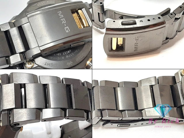 カシオ CASIO G-SHOCK MR-G 赤備え 深紅 電波 ソーラー メンズ 腕時計 MRG-B2000 黒 ブラック レッド チタン ブレス アナログ クォーツ スポーツ カジュアル ウォッチ 高級 最高峰 Gショック ジーショック 【中古】【送料無料】 ht5965