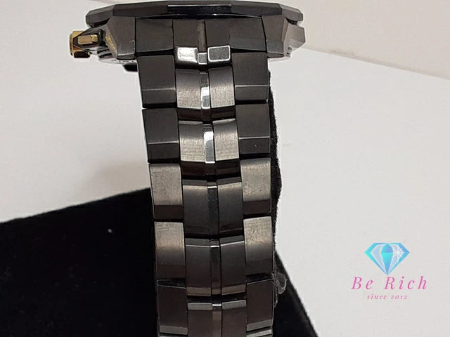 美品 カシオ CASIO オシアナス マンタ OCW-S6000 電波 ソーラー メンズ 腕時計 ブラック ブルー 黒 青 シルバー チタン ブレス アナログ クォーツ QZ ウォッチ 【中古】【送料無料】 ht5968