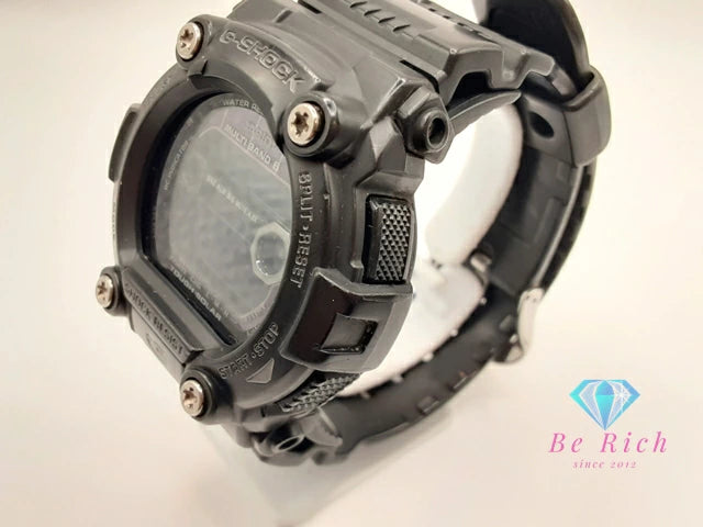 カシオ CASIO G-SHOCK メンズ 腕時計 DW-7900B 黒 ブラック SS 樹脂 ブレス デジタル クォーツ QZ スポーツ ファッション ウォッチ タイドグラフ ムーンデータ Gショック ジーショック 【中古】【送料無料】 ht6078